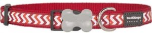 Red Dingo ziggy small dog collar