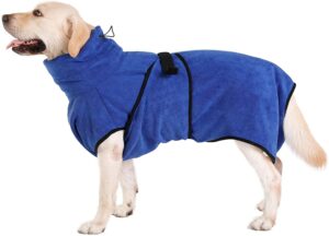 Kaka mall Microfiber Quick Drying Dog Coat