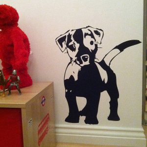 Love My Dog Wall Sticker